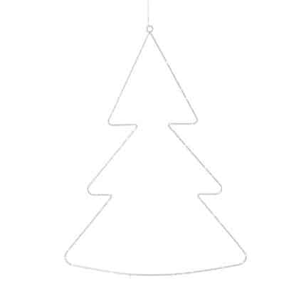 Sirius Liva juletræ pynt - hvid/70 cm